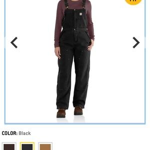 Carhartt Bib Overalls insulated